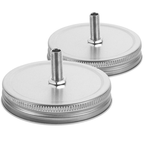 2pcs jars lid - 2pcs, lamp