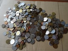 foreign coins, 1.54kg joblot