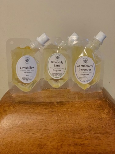 Organic foaming hand - hand, soap