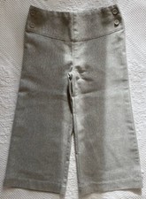 Noukie's Girls wide-leg trousers in silver grey, 4Y