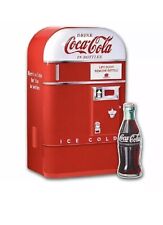 2024 COCA - COLA BOTTLE COLORIZED ONE OUNCE COKE VENDING MACHINE TIN BANK