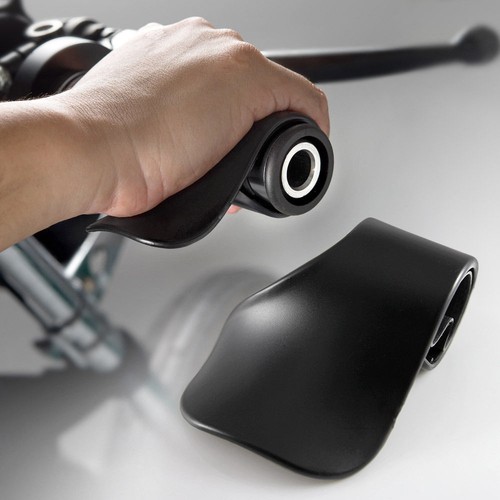 Black universal motor bike - black,