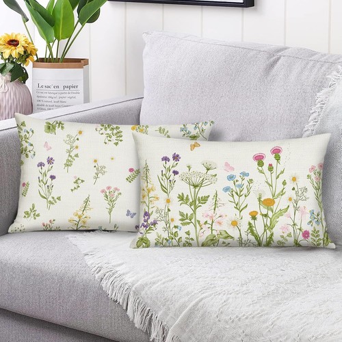 Bonhause spring floral cushion - bonhause,