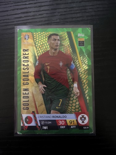 Cristiano ronaldo topps match - ronaldo,