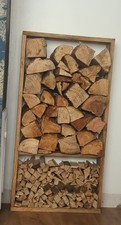 Rustic Log Rack
