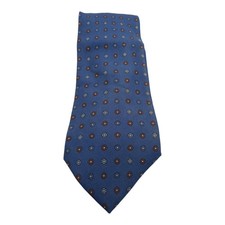 Vintage E.Marinell Silk Tie Designer Luxury Neck tie Formal Party Pattern Cravat