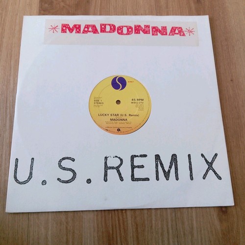 Madonna lucky star vinyl - lucky,