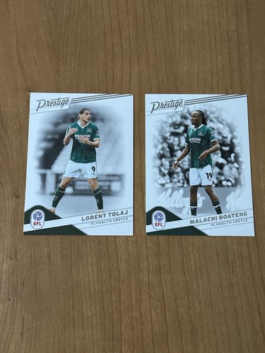 Panini prestige efl plymouth - panini,