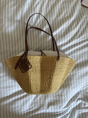Loewe small woven shell - shell, bag