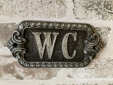 WC Toilet Sign Cloakroom
