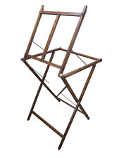 Antique MISSION Quarter Sawn Solid OAK Artist’s Folding Easel ARTS+CRAFTS Rare