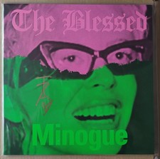 KYLIE MINOGUE & THE BLESSED MADONNA NEW Edge Of Saturday Night SIGNED 12" VINYL!