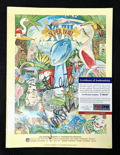 Superbowl program - superbowl,