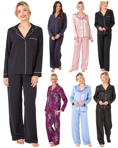 Ladies satin long - satin,