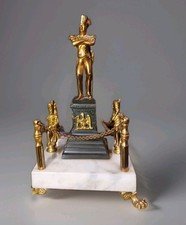 Antique gilded bronze of