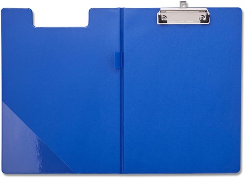 Blue foldover clipboard - blue,
