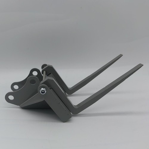 Excavator metal fork bucket - excavator,