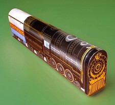 15" Decorative Embossed POLAR EXPRESS TRAIN tin - Great Condition