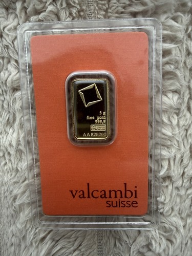 Valcambi suisse gold - suisse, 5g