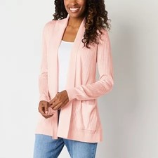 Liz Claiborne Womens Pink Long