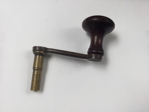 Antique english longcase crank - antique,