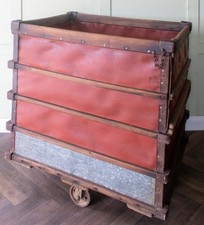 Textile Mill Cart (Vintage, Antique, Industrial, Factory)