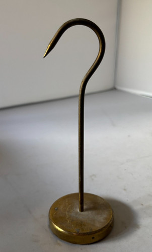 Vintage brass receipt spike - receipt,