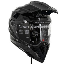 Airoh Commander 2 Full 6K Carbon Dual Sport On/Off Large Helmet Refurbished Good