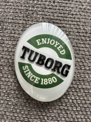 Tuborg beer pump badge - beer,