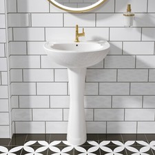Bathroom Pedestal Sink 20 ''