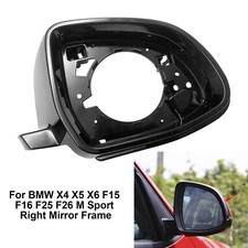 Right Side Wing Door Mirror Frame Trim For BMW X4 X5 X6 F15 F16 F25 F26 M Sport