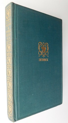 Poems robert herrick book - poems,