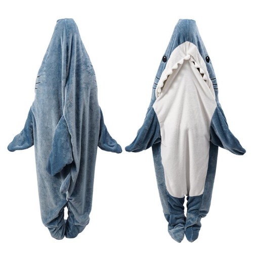 Shark blanket sleeping - shark,