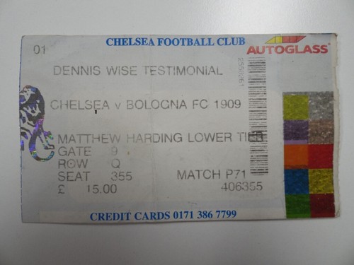 Chelsea bologna 1909 - chelsea, fc