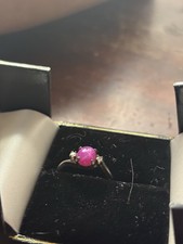 Star sapphire & Silver Ring
