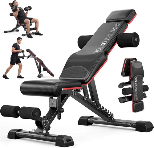 Adjustable weight bench with - bench,