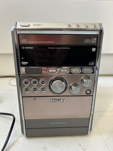 Philips mcm760 silver micro - philips,