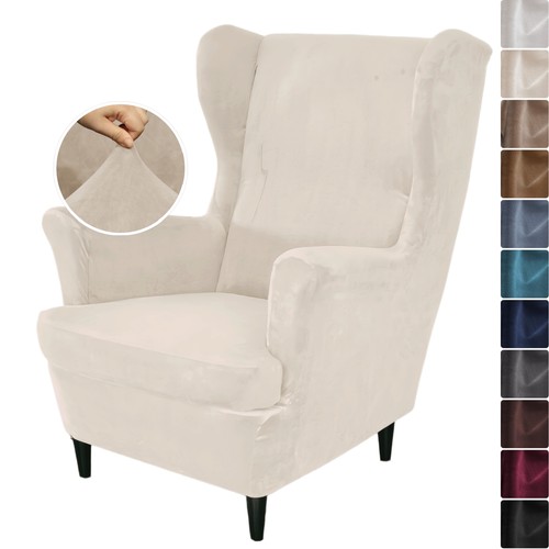 Non slip wingback chair - wingback,