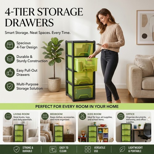 Modern storage drawer tower - modern,