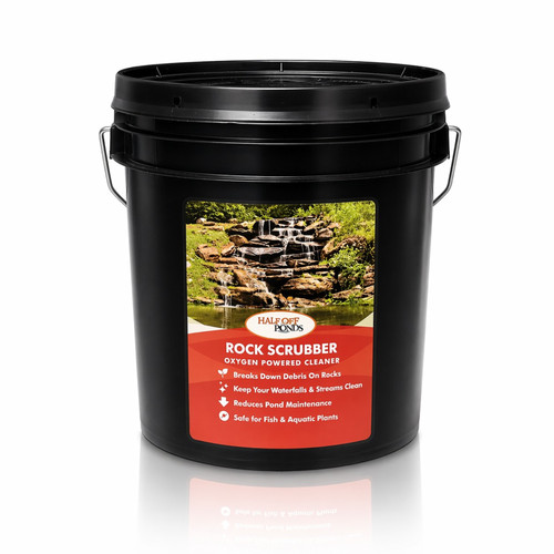 Half off ponds rock - half, scrubber