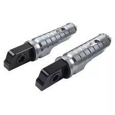 Elegant Gray Finish Foot Pegs