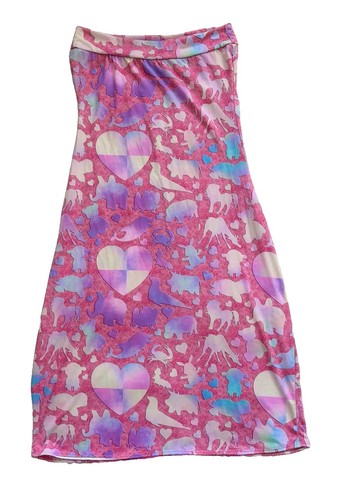 Long mermaidy skirt bodycon - long,