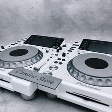 Pair 2x Pioneer CDJ-2000-W Limited White Pro-grade digital DJ deck CDJ2000 2000W