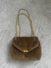 Quilted Fur Effect Bag Handbag