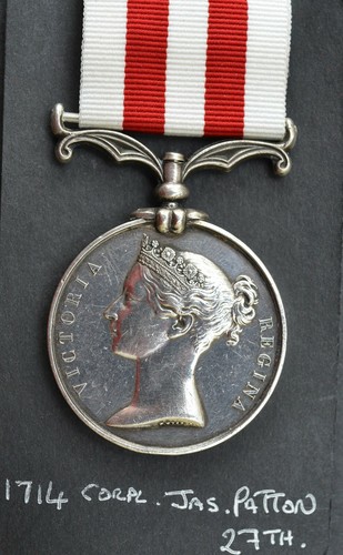 Indian mutiny medal 27th - medal,
