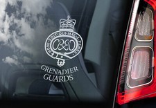 Grenadier guards car sticker - grenadier,