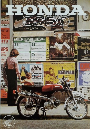 Honda ss50 sales advert - ss50,