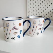 John Lewis Fine China Mugx2