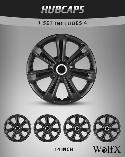 Set 4 black lacquer - set,