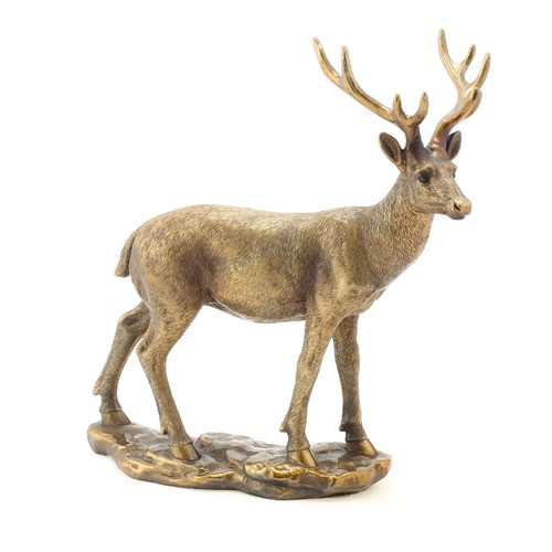 Reflections bronze colour stag - bronze,